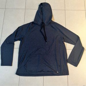 Alo Yoga Conquer Hoodie Navy Heather